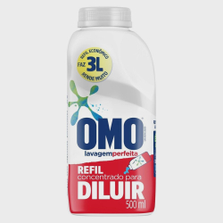 Lava Roupas Omo para Diluir 500ml Faz 3 Litros Pratico e Eficiente = rj é boa?