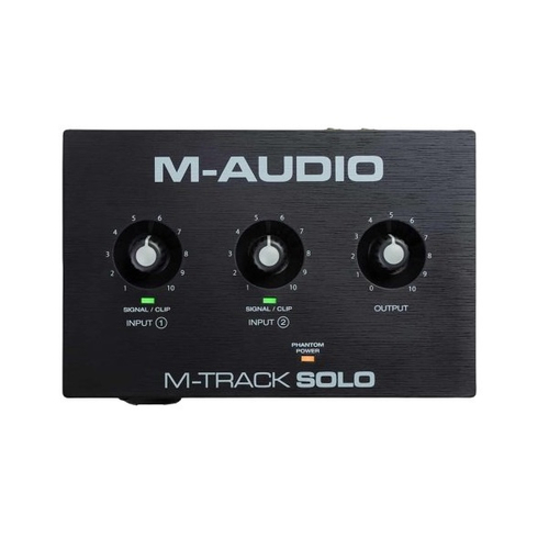 Interface De Áudio Mtrack Solo Usb 2 Canais MAudio em Promoção na