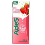 Bebida a Base de Soja Sabor Morango 200ml 1 un Ades