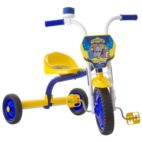 Triciclo Motoca Infantil super heróis com haste Samba toys - Rede