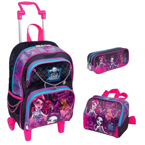 Monster High Maquiagem Infantil - Make Up Set Rosa - Candide - Novo Mundo