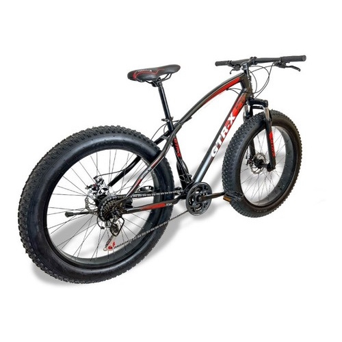 Bicicleta Fat Bike Gtr-x Aro 26 Pneus 4.0 Freios A Disco Câmbios ...