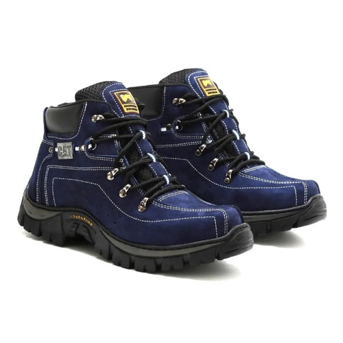 Tênis Bota Caterpillar Masculina Couro Frete Grátis Promoção