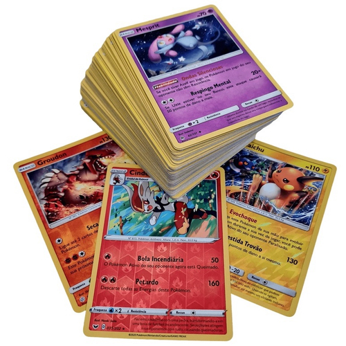 Carta Pokémon Lendário Tapu Koko V Com Lote 50 Cartinhas