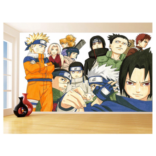 Papel parede do anime naruto em quadrinho