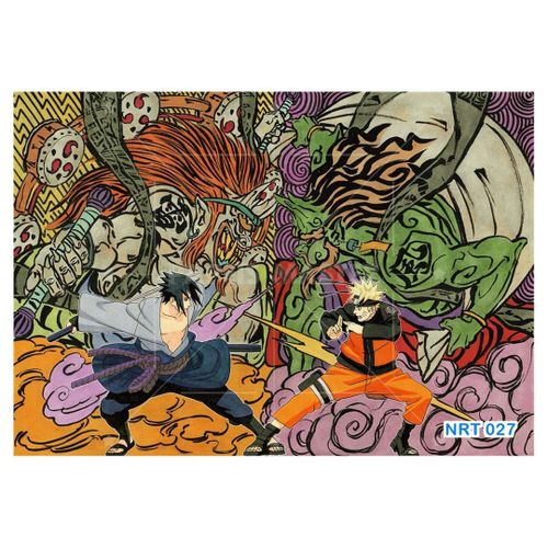 Papel De Parede Anime Naruto Mangá Desenho Art 3,5M Nrt23 no Shoptime