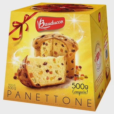 Panettone Frutas 500 Gramas Tradicional- Bauducco | Submarino