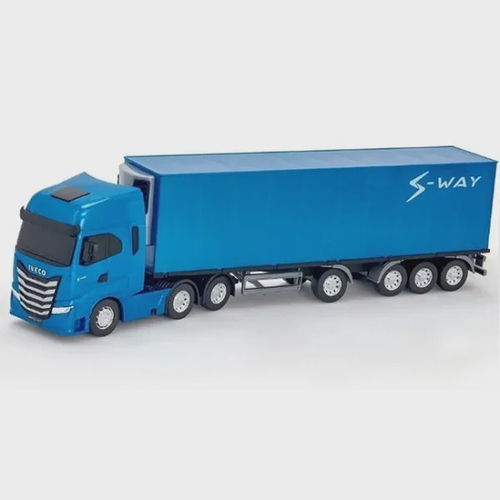 Caminhão Caçamba Realista de Brinquedo Infantil Falcon Truck Azul em  Promoção na Americanas