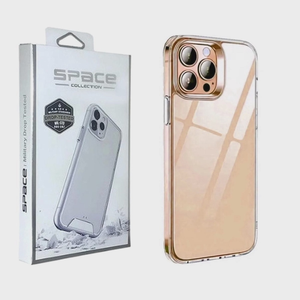 Capa Capinha Transparente Space Clear Para Iphone Pro Max Submarino