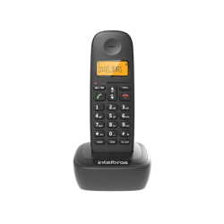 Telefone Sem Fio Intelbras TS2510 id Preto Menor preço em Telefone Sem Fio Intelbras TS2510 id Preto