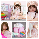 Boneca Baby Grande com Roupa de Fada Madrinha Realista - Chic Outlet -  Economize com estilo!