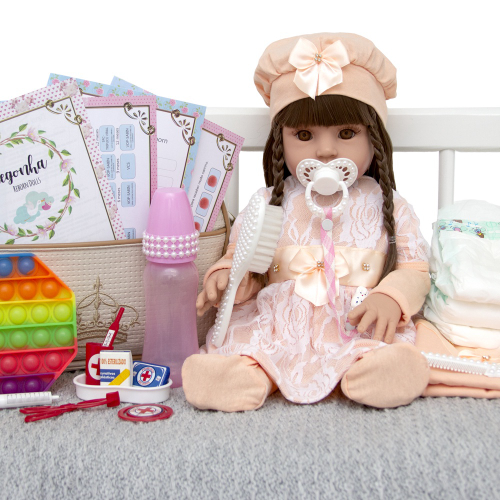 Boneca Bebê Reborn Realista Com Roupa De Fada Madrinha no Shoptime