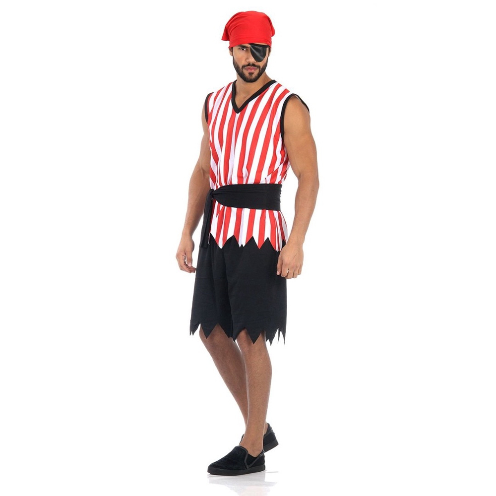 Fantasia de Pirata Infantil Halloween Masculino Com Bandana e Tapa Olho no  Shoptime