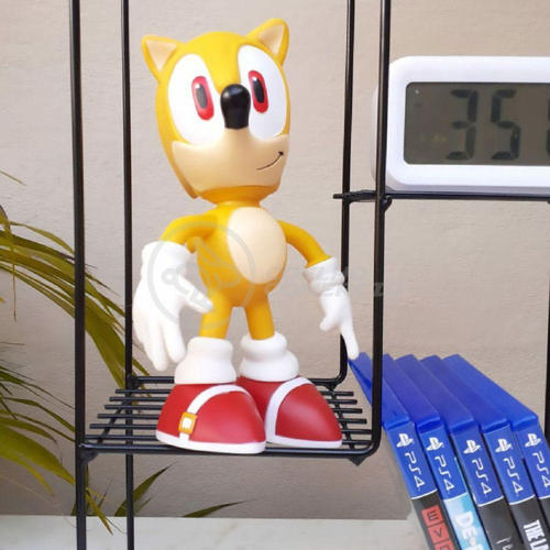 Boneco Sonic Amarelo Grande Super Size 23Cm - Sonic - WebContinental