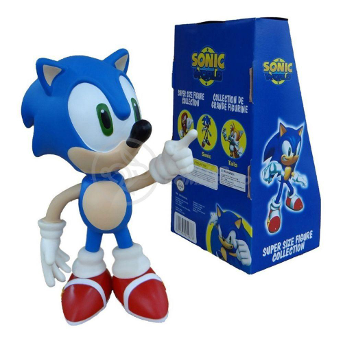 Boneco Action Figure Sonic Grande Super Size - 23Cm - Sonic - WebContinental