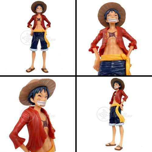 Fantasia One Piece Infantil Roupa e Chapeu de Palha Luffy em Promoção na  Americanas