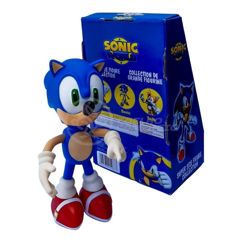 Boneco Action Figure Super Sonic 23cm Sonic - WebContinental