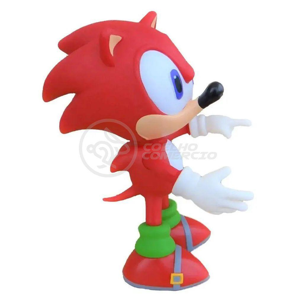 Boneco Sonic Red Vermelho Grande Super Size 23Cm - Sonic - Casa