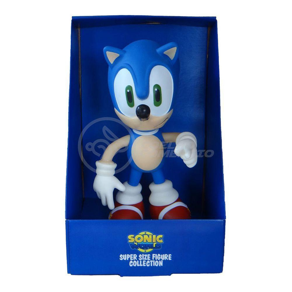 Boneco Action Figure Super Sonic Super Size 23Cm Sonic - WebContinental