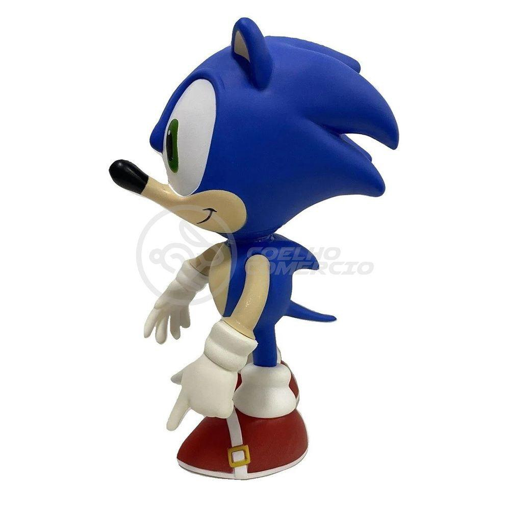 Sonic Grande Super Size Boneco Original-23cm Coleção Grande