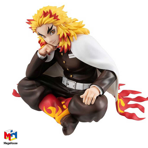 Boneco do anime de Rengoku Kyoujurou Demon Slayer Kimetsu no Yaiba