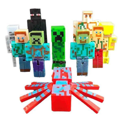 Bonecos Minecraft