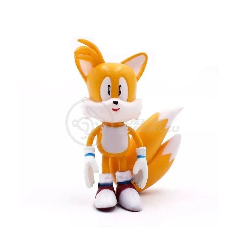 Coleção Boneco Action Figure Sonic The Hedgehog Azul 16Cm - WebContinental