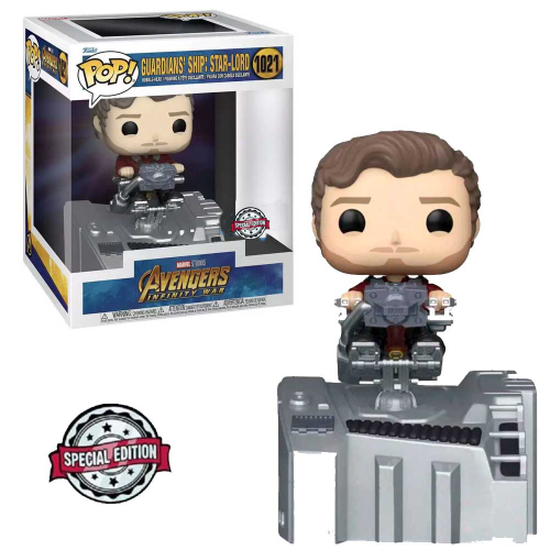 Boneco Funko Pop Star Lord 198 Guardiões Da Galáxia Marvel