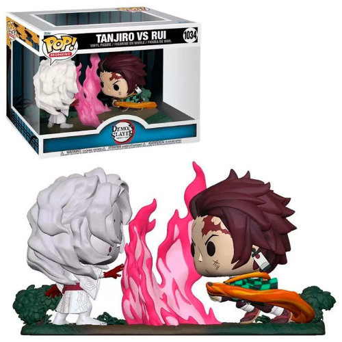 Funko Pop Demon Slayer - Tanjiro Vs Rui #1034 em Promoção na Americanas