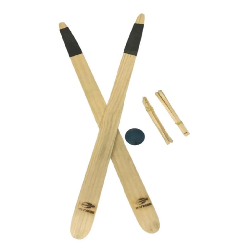 Kit com 4 Tacos de Sinuca Bilhar Inteiro Ramin HJ Snooker House Preto