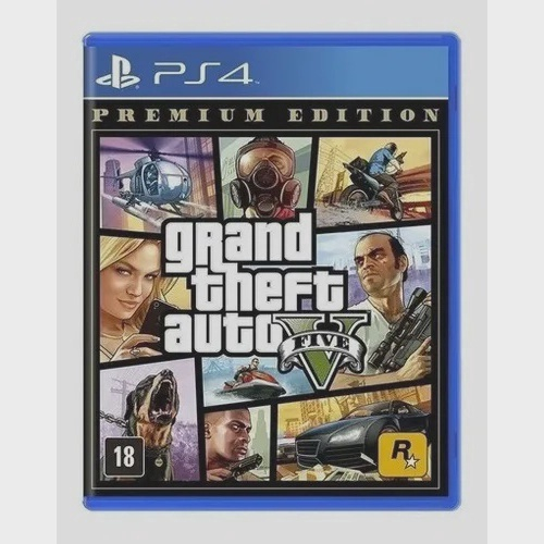 Jogo Gta 5 Grand Theft Auto V Para Ps5 Mídia Física na Americanas Empresas