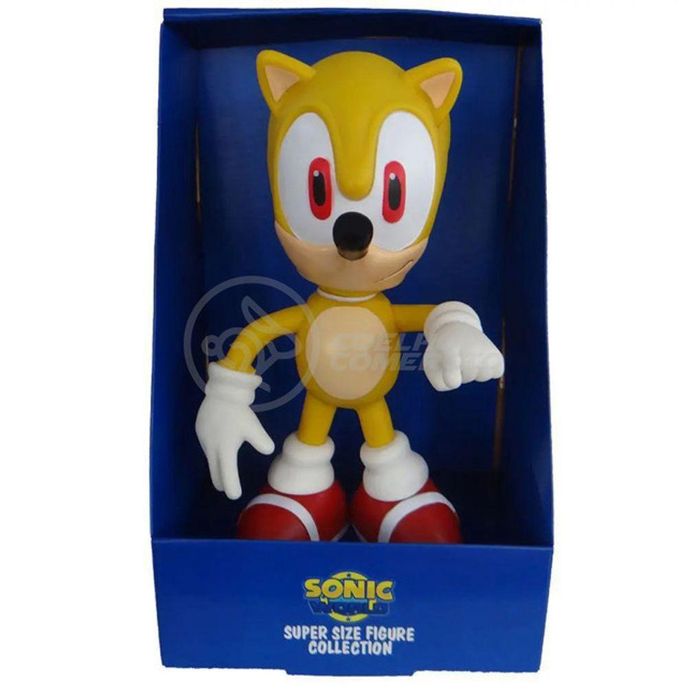 Boneco Sonic Grande Super Size - 23cm em Promoção na Americanas