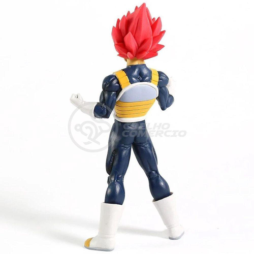 Boneco Vegeta Super Sayajin God Dragon Ball Z Super 20Cm