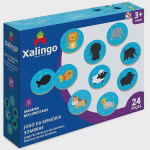 Jogo de Memória - Animais e Filhotes - 51465 - Xalingo - Real Brinquedos