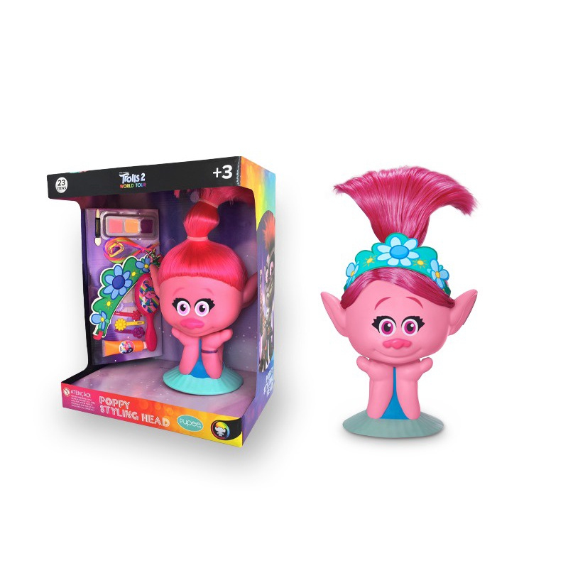 Boneca Poppy Princesa Trolls 2 Word Tour - Pupee