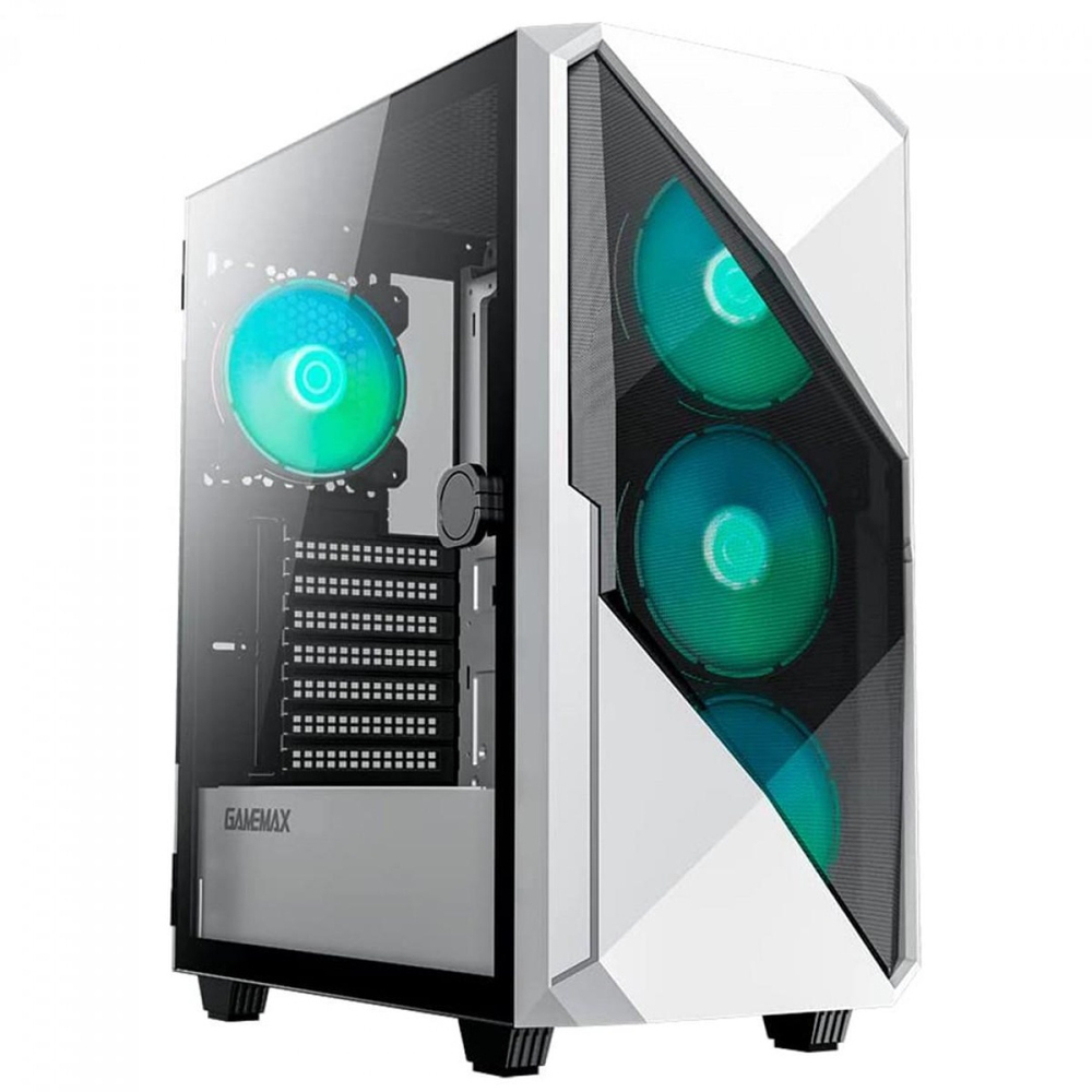 Gabinete Gamer Gamemax Revolt, Mid Tower - Branco em Promoção na Americanas