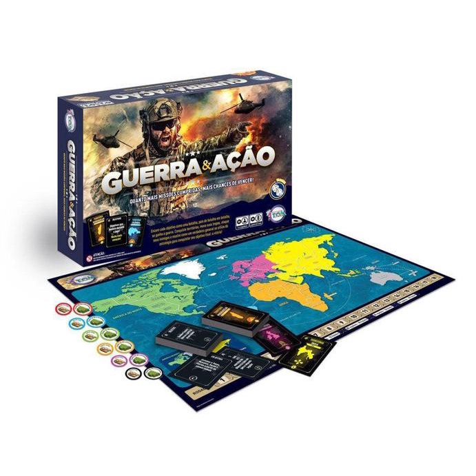 Jogo de tabuleiro de guerra: Com o melhor preço