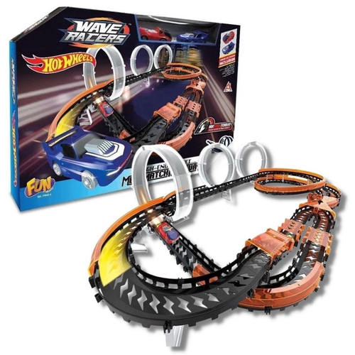 Hot Wheels Pista Suspensa no ar com Curvas - Carrinhos #65 