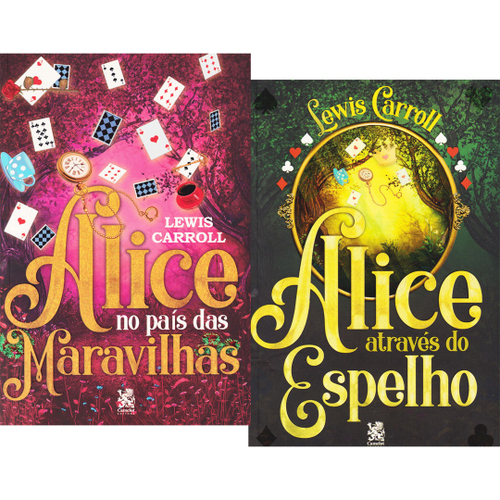 Livro - Alice: edição bolso de luxo: Aventuras de Alice no País das  Maravilhas & Através do Espelho e o que Alice encontrou por lá em Promoção  na Americanas