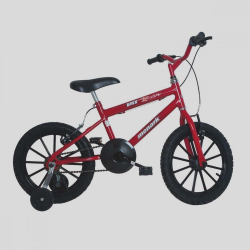 Bicicleta Monark bmx 16 Masc Vermelho/preto 53100-4 é boa?