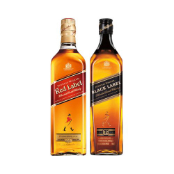 Whisky Red Label 1 Litro + Whisky Black Label 750ml Johnnie Walker é boa?