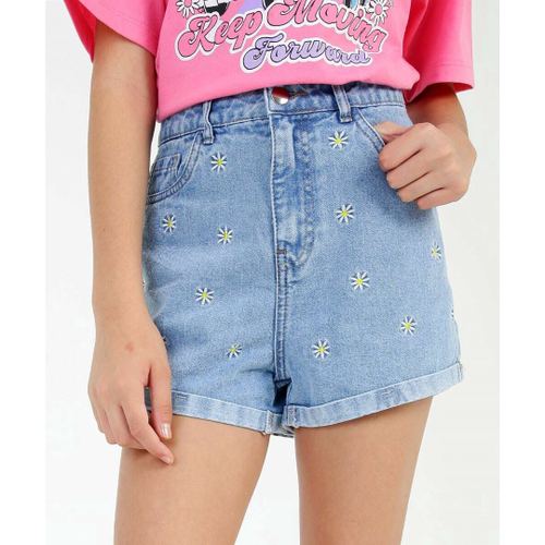 Short jeans na store marisa