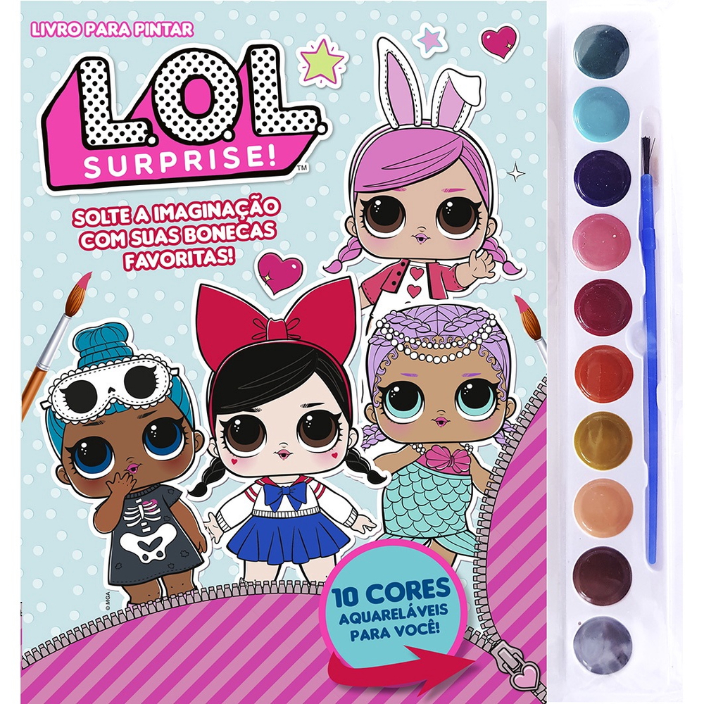 Livro - LOL Surprise Colorir Oficial no Shoptime