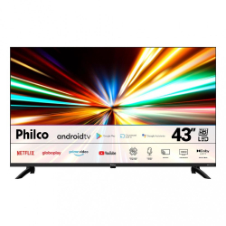 Smart TV LED Philco 43 Polegadas Android TV PTV43D10AG11SKF Menor preço em Smart TV LED Philco 43 Polegadas Android TV PTV43D10AG11SKF