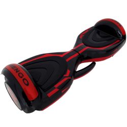 Hoverboard Bluetooth Barato Com Led 6,5' Poleg. Com Alça Cor Fogo