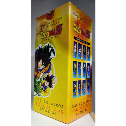 Quadro Decorativo Dragon Ball Z Goku Sayajin 2 Peças M13 no Shoptime