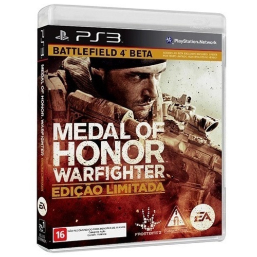 Medal Of Honor Edição Limitada Warfighter Ps3 Original Fisica