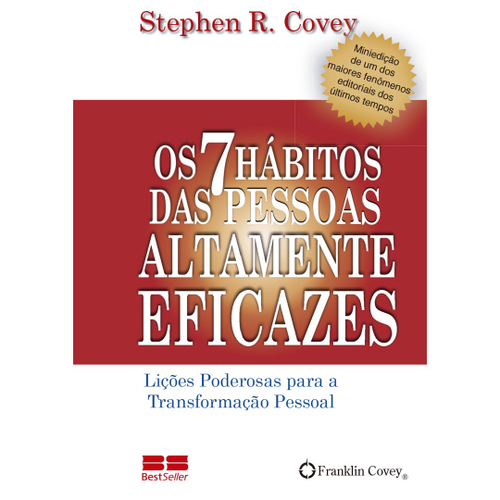 Livro - Os 7 hábitos das pessoas altamente eficazes (miniedição): Lições poderosas para a transformação pessoal