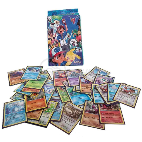 Cartas Batalha Jogo Rank Pokemon Go Moedas Cartas 50 Cards - Smart