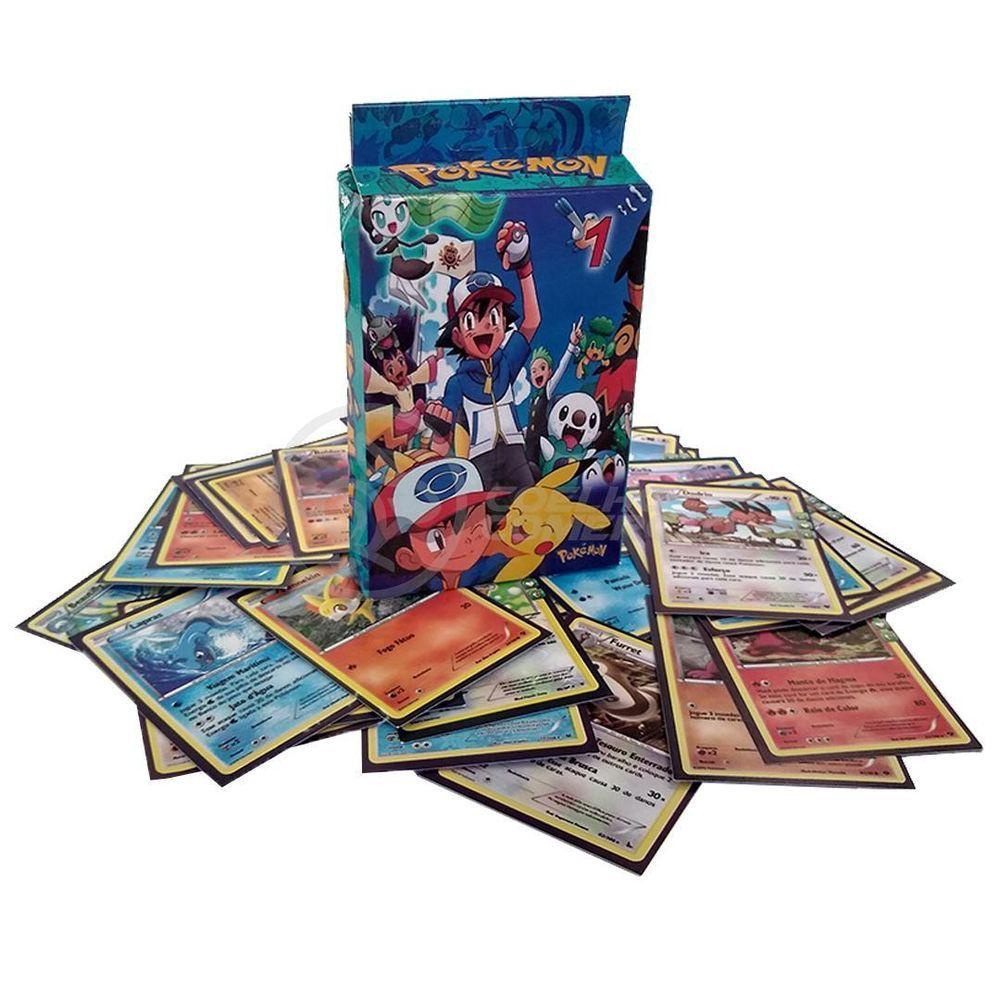 Cartas Batalha Jogo Rank Pokemon Go Moedas Cartas 50 Cards - Smart